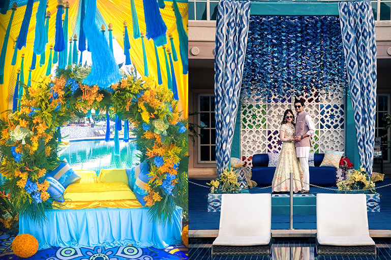 Classic Blue Color Theme Decor for the Picture-Perfect Wedding 