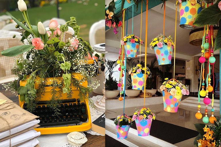 Recycle & Reuse the Old Materials to Elevate Your Wedding Decor
