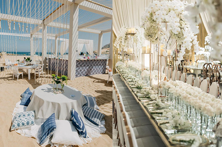 White Theme Based Wedding Decor for Your Summer Wedding!