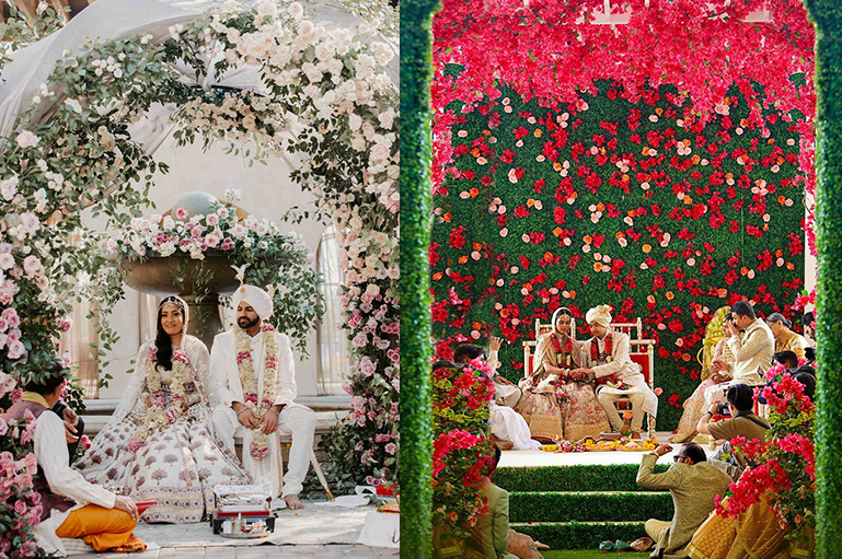 30+ Scintillating Mandap decor ideas that made its place in the best wedding decoration trends 2021!