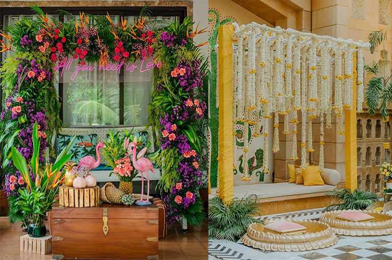 #Trending: Top 10 best haldi & mehndi decor ideas suggested by wedding decorators in Delhi!