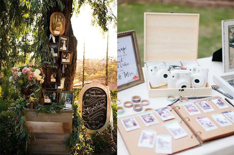 10 Serene and Creative Ways to Display Old Photos at Your Indian Wedding
