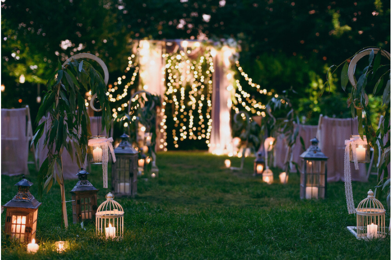 Glowing Grace: Sustainable Lighting Ideas for Your Wedding