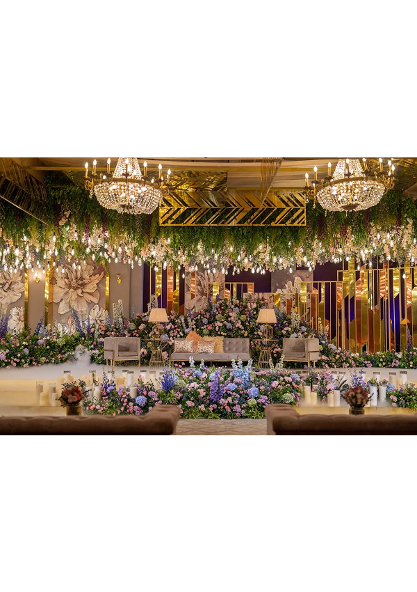 Floral Fantasy: Elevating Your Wedding Venue into a Blooming Haven